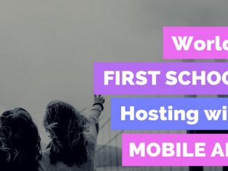 School mobile with hosting